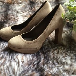 J. Crew Stella suede pumps